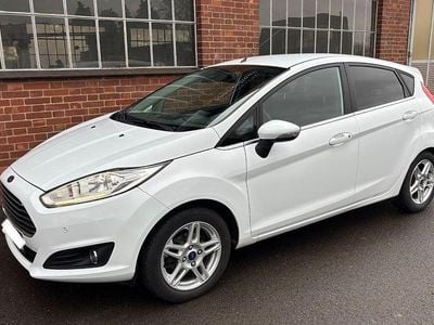 Gebraucht Ford Fiesta Titanium 101 PS (74 kW) 2014 Weiß Kleinwagen