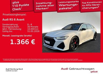 Weiß Gebraucht 2024 Audi RS6 Sport Kombi | 120.980 €