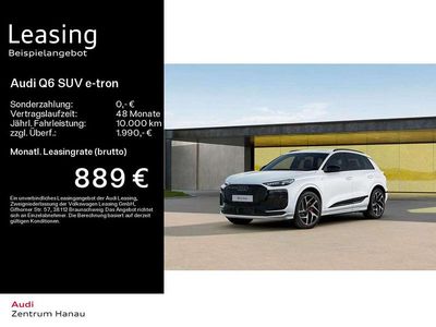 Neu Audi Q6 e-tron S-Line 314 kW (428 PS) 2026 Gletscherweiß metallic SUV