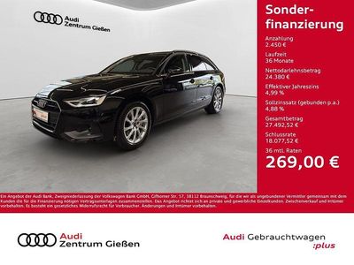 Second-hand Audi A4 Ambiente 204 CP (150 kW) 2023 Negru Break