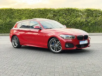 Second-hand BMW 118 M Sport 150 CP (110 kW) 2019 Roșu Hatchback