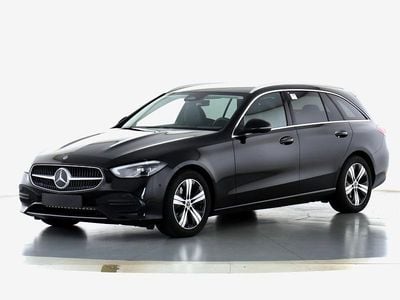 Metalliclack obsidianschwarz Gebraucht 2023 Mercedes C220 Kombi | 29.440 € (Superpreis)