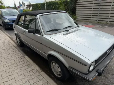 Gebraucht VW Golf Cabriolet 69 PS (50 kW) 1983 Silber Cabrio