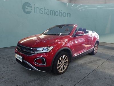 Gebraucht VW T-Roc Cabriolet Style 150 PS (110 kW) 2022 Rot Cabrio