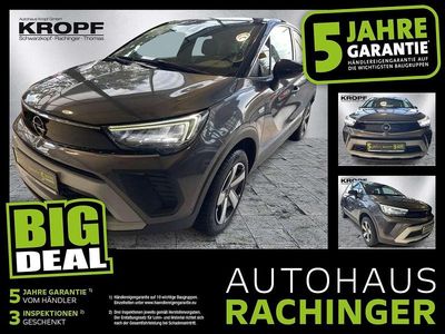 Gebraucht Opel Crossland X Elegance 110 PS (80 kW) 2023 Mondstein grau/e:vulkan grau SUV