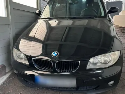 Gebraucht BMW 116 2007 Schwarz Kleinwagen
