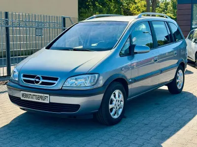 Gebraucht Opel Zafira Njoy 125 PS (91 kW) 2004 Grau Van / Kleinbus