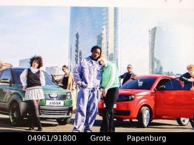 Neu Ligier Myli 11 kW (16 PS) 2025 Blau Kleinwagen