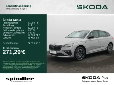 Gebraucht Skoda Scala Selection 116 PS (85 kW) 2025 Steelgrau Kleinwagen