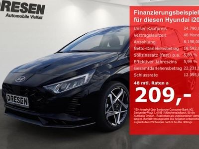 Schwarz Neu 2025 Hyundai i20 Prime Limousine | 24.790 € (Fairer Preis)