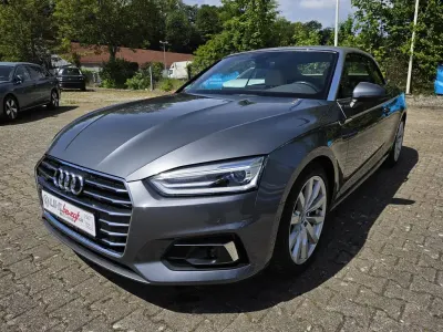 Gebraucht Audi A5 Cabriolet Design 252 PS (185 kW) 2018 Silber Cabrio