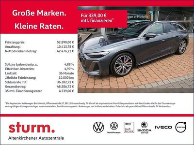 Gebraucht Audi A5 S-Line 204 PS (150 kW) 2025 Grau Kombi