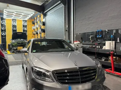 Używany Mercedes S350L 258 KM (189 kW) 2015 Szary Sedan/Limuzyna