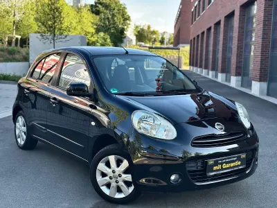 Gebraucht Nissan Micra Acenta 80 PS (58 kW) 2011 Schwarz Kleinwagen