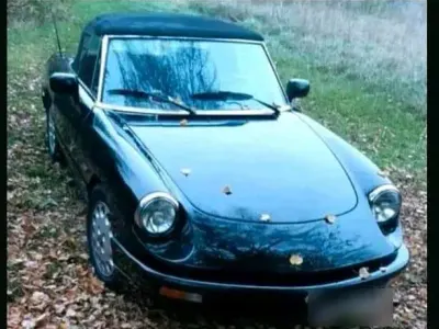 Gebraucht Alfa Romeo Spider 1992 Schwarz Cabrio