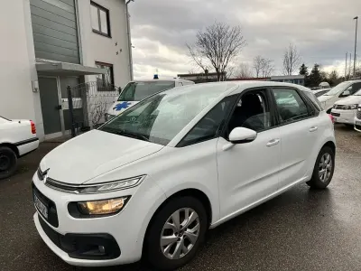 Gebraucht Citroën C4 Picasso 120 PS (88 kW) 2017 Weiß Van / Kleinbus