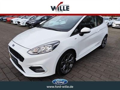 Begagnad Ford Fiesta ST-Line 140 HK (102 kW) 2019 Vit Halvkombi