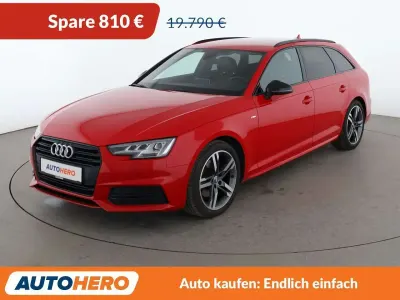 Gebraucht Audi A4 S-Line 150 PS (110 kW) 2017 Rot Kombi
