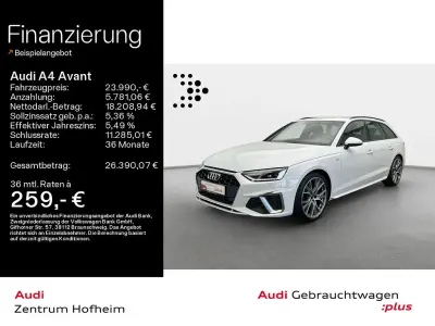 Gebraucht Audi A4 S-Line 150 PS (110 kW) 2023 Weiß Kombi
