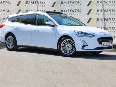 Używany Ford Focus Titanium 125 KM (91 kW) 2019 Biały Sedan/Limuzyna