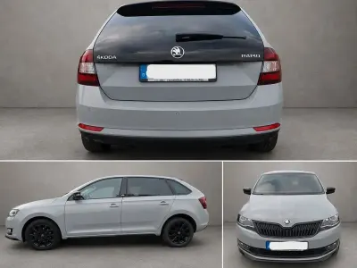Gebraucht Skoda Rapid Monte Carlo 110 PS (80 kW) 2018 Grau Kleinwagen