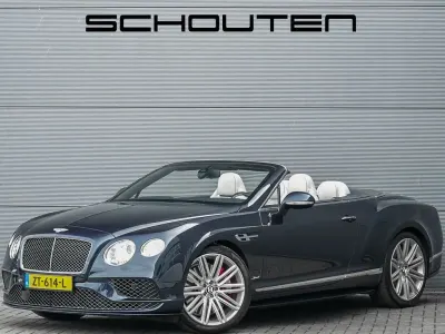 Gebraucht Bentley Continental GT Convertible 635 PS (467 kW) 2016 Blau Cabrio