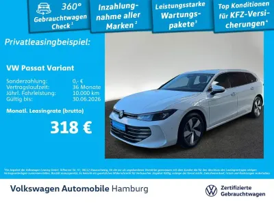 Gebraucht VW Passat Business 150 PS (110 kW) 2025 Pure white Kombi