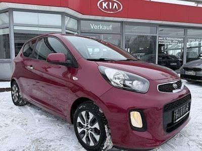 Begagnad Kia Picanto Start 67 HK (49 kW) 2016 Lila Halvkombi