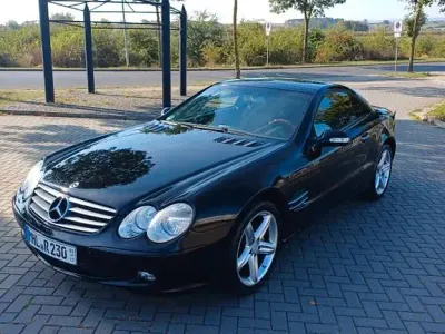 Gebraucht Mercedes SL500 306 PS (225 kW) 2002 Schwarz Cabrio