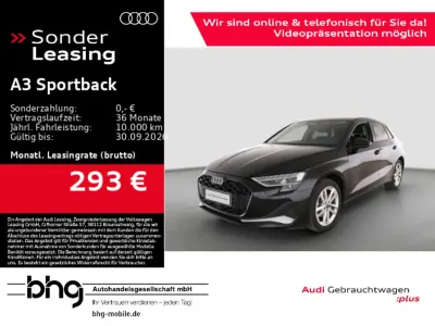 Gebraucht Audi A3 Advanced Plus 150 PS (110 kW) 2025 Mythosschwarz metallic Limousine