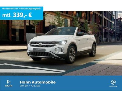 Gebraucht VW T-Roc Cabriolet Style 150 PS (110 kW) 2025 Pure white schwarz Cabrio