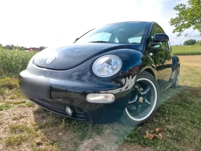 Gebraucht VW New Beetle Highline 116 PS (85 kW) 2000 Schwarz Kleinwagen