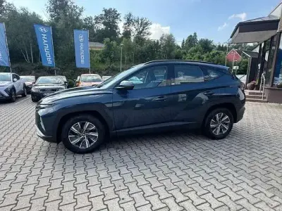 Gebraucht Hyundai Tucson Select 150 PS (110 kW) 2021 Teal blue / met SUV