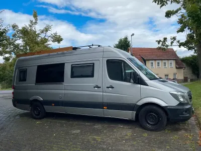 Używany Mercedes Sprinter 163 KM (119 kW) 2016 Srebrny Van