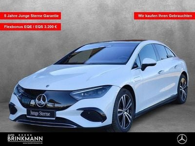 Gebraucht Mercedes EQE500 300 kW (408 PS) 2023 Manufaktur lack manufaktur opalithweiß bright Limousine