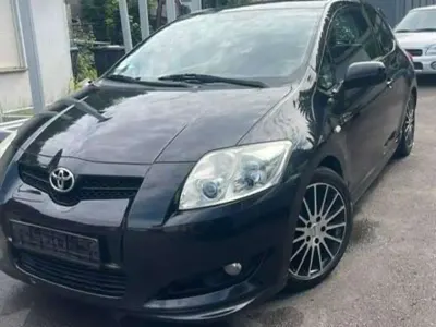 Gebraucht Toyota Auris 97 PS (71 kW) 2008 Schwarz Kleinwagen