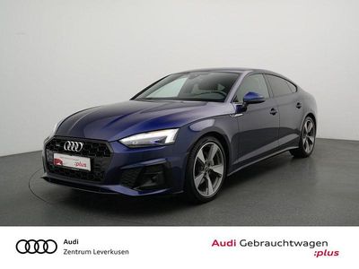Blau Gebraucht 2022 Audi A5 Sportback S-Line Kleinwagen | 38.980 € (Etwas zu teuer)