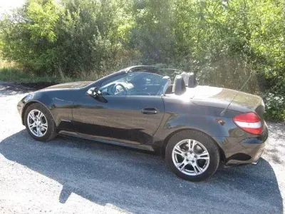 Gebraucht Mercedes SLK200 163 PS (119 kW) 2004 Schwarz Cabrio