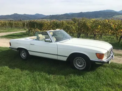 Gebraucht Mercedes SL280 185 PS (136 kW) 1985 Weiß Cabrio