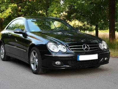 Gebraucht Mercedes CLK200 Avantgarde 163 PS (119 kW) 2006 Schwarz Coupé