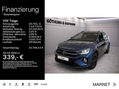 Gebraucht VW Taigo R-line 150 PS (110 kW) 2024 Blau SUV