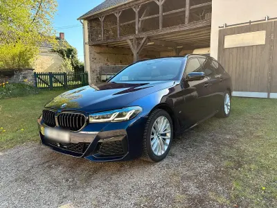 Second-hand BMW 540 Shadowline 340 CP (250 kW) 2021 Albastru Break