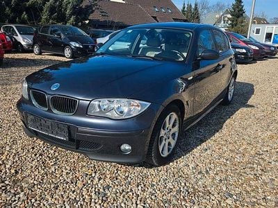 Gebraucht BMW 118 122 PS (89 kW) 2005 Schwarz Kleinwagen