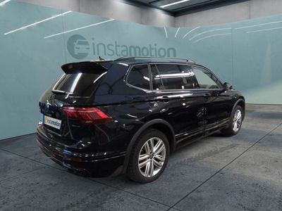 gebraucht VW Tiguan Allspace 2.0 TSI DSG R-Line Black Style 4Motion, Standheizung, Leder, Navi, AHK