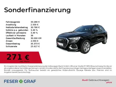 Gebraucht Audi Q3 Advanced Plus 150 PS (110 kW) 2025 Mythosschwarz metallic SUV