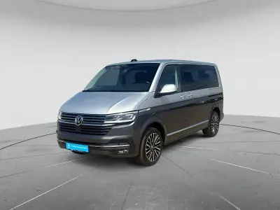Gebraucht VW Multivan Generation Six 199 PS (146 kW) 2020 Reflexsilber metallic/ indiumgrau metallic Van / Kleinbus