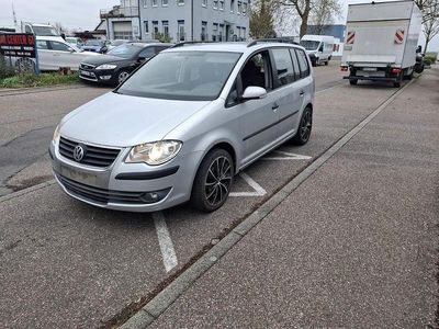 Gebraucht VW Touran Conceptline 105 PS (77 kW) 2008 Silber Van / Kleinbus
