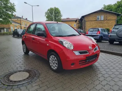 Gebraucht Nissan Micra Visia 65 PS (47 kW) 2009 Rot Limousine