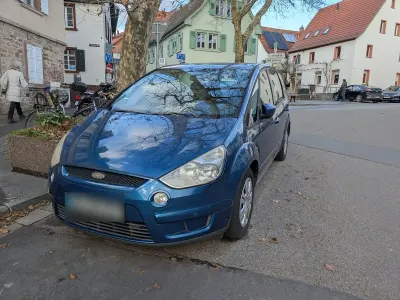 Gebraucht Ford S-MAX S 140 PS (102 kW) 2008 Blau Van / Kleinbus