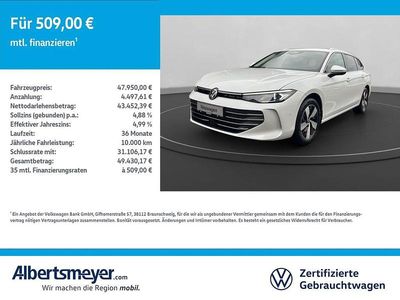 Nuova VW Passat Business 150 CV (110 kW) 2025 Bianco Station wagon